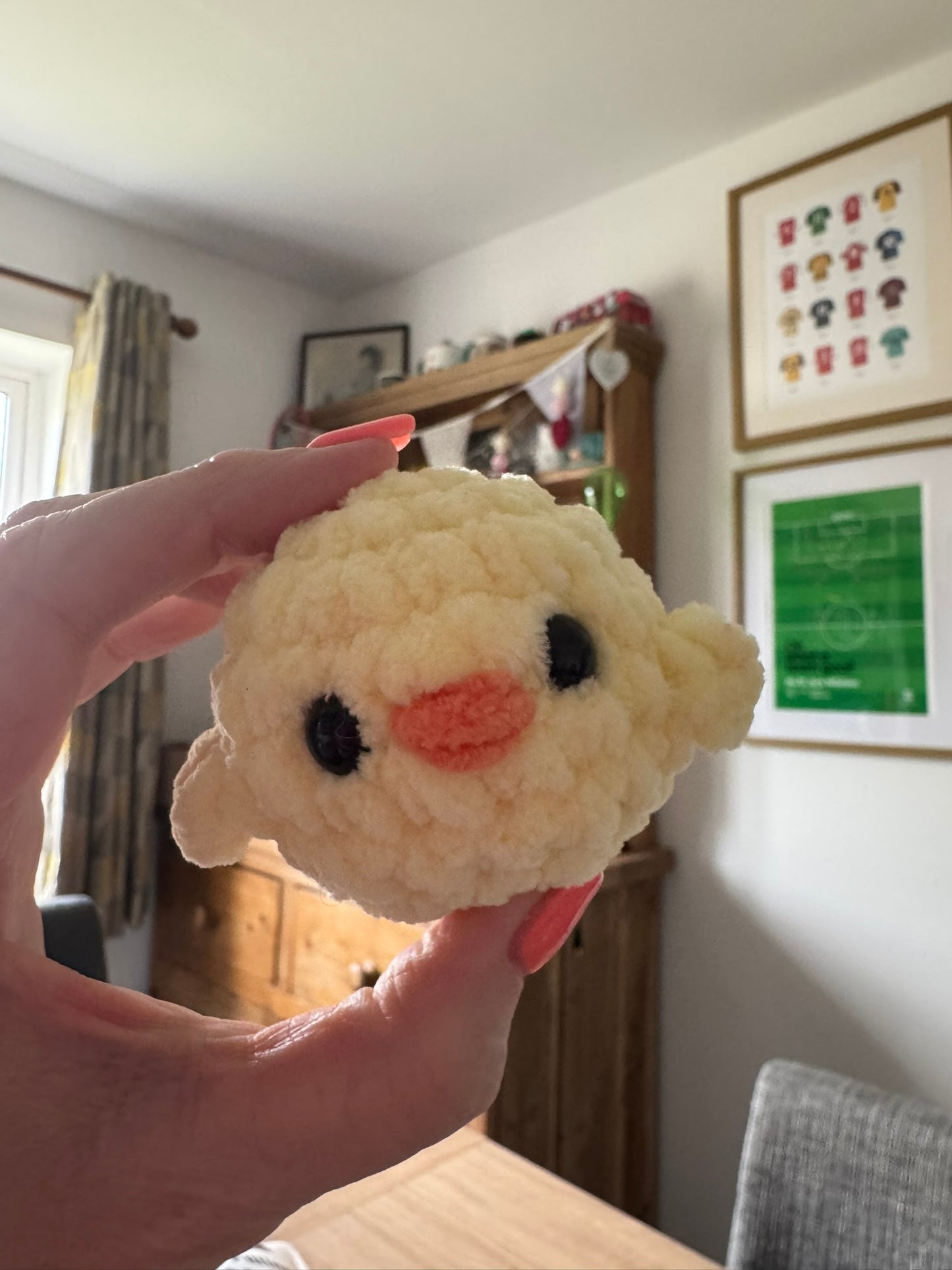 Crochet Chick Keychain Pattern – Digital download Only