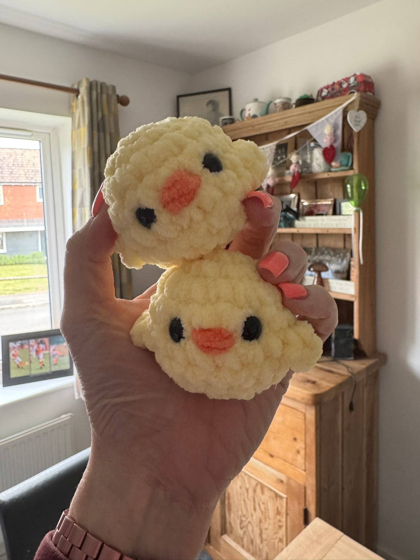 Crochet Chick Keychain Pattern – Digital download Only