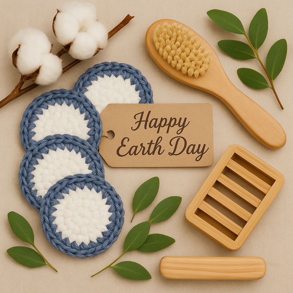 Earth Day - Reusable facial Scrubbies