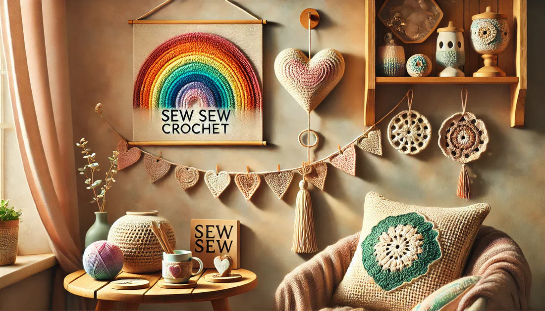 5 Creative Ways to Incorporate Knitted and Crocheted Items into Your Home Decor
