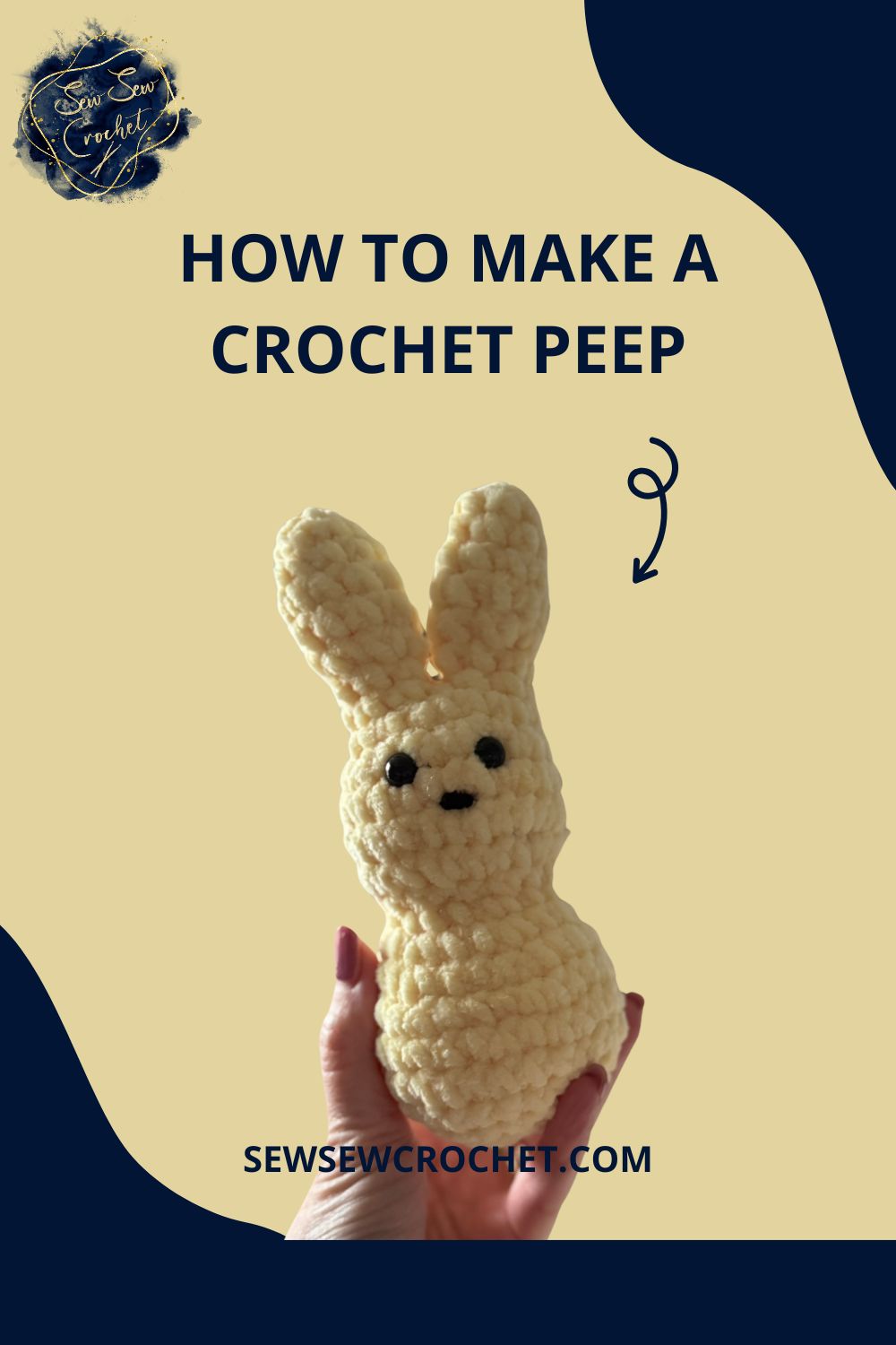 Peep Crochet Pattern - Digital Download Only