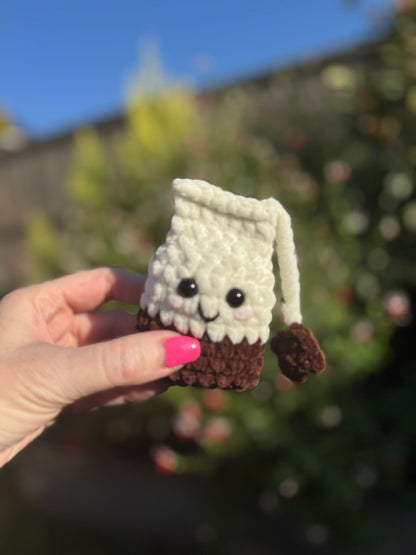 Crochet Kawaii Tea Bag 