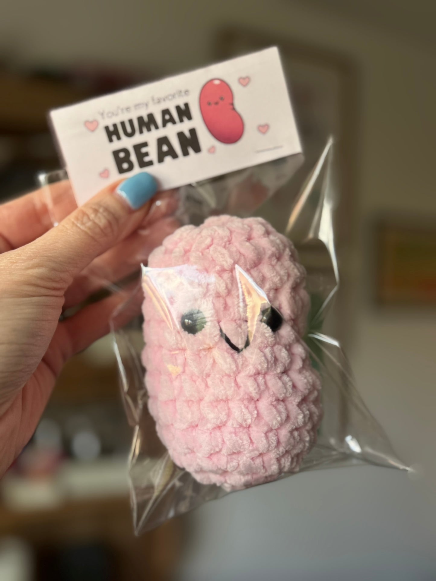 Pink Bean in packaging 