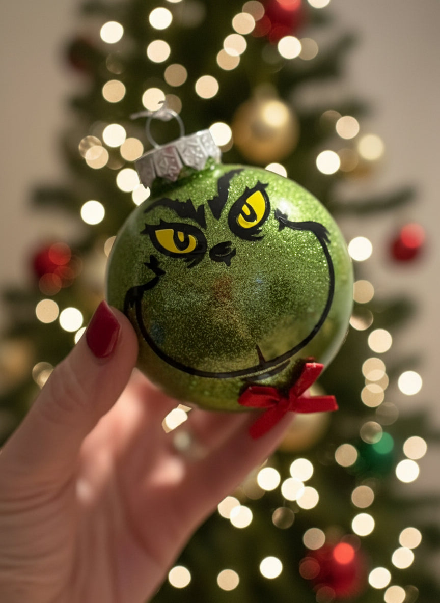 Mr Grinch Bauble