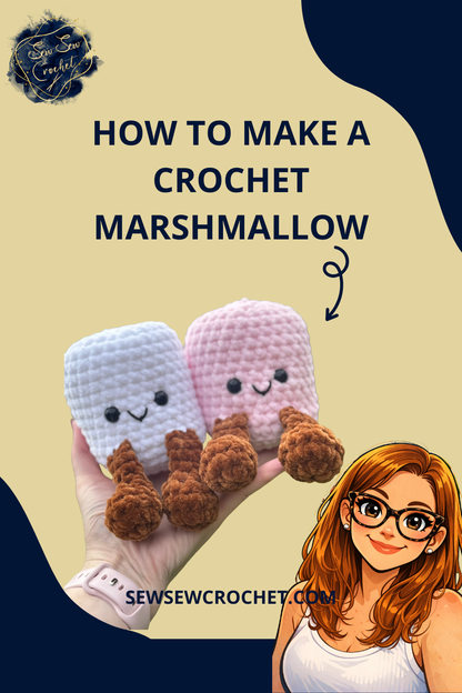 Crochet Marshmallow Pattern – PDF Digital Download