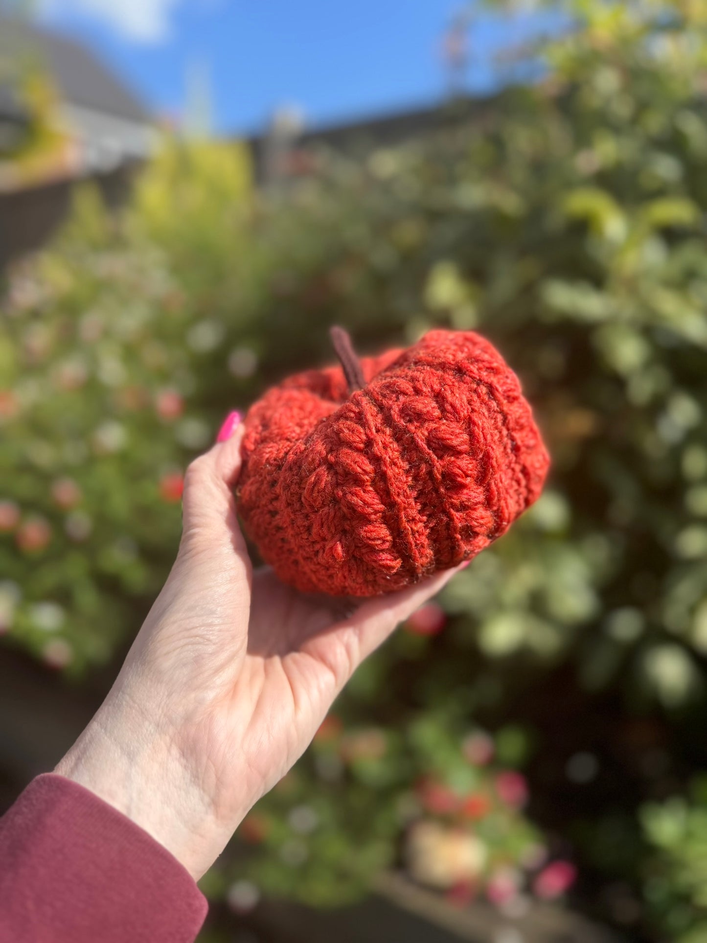 Crochet Autumn Pumpkin