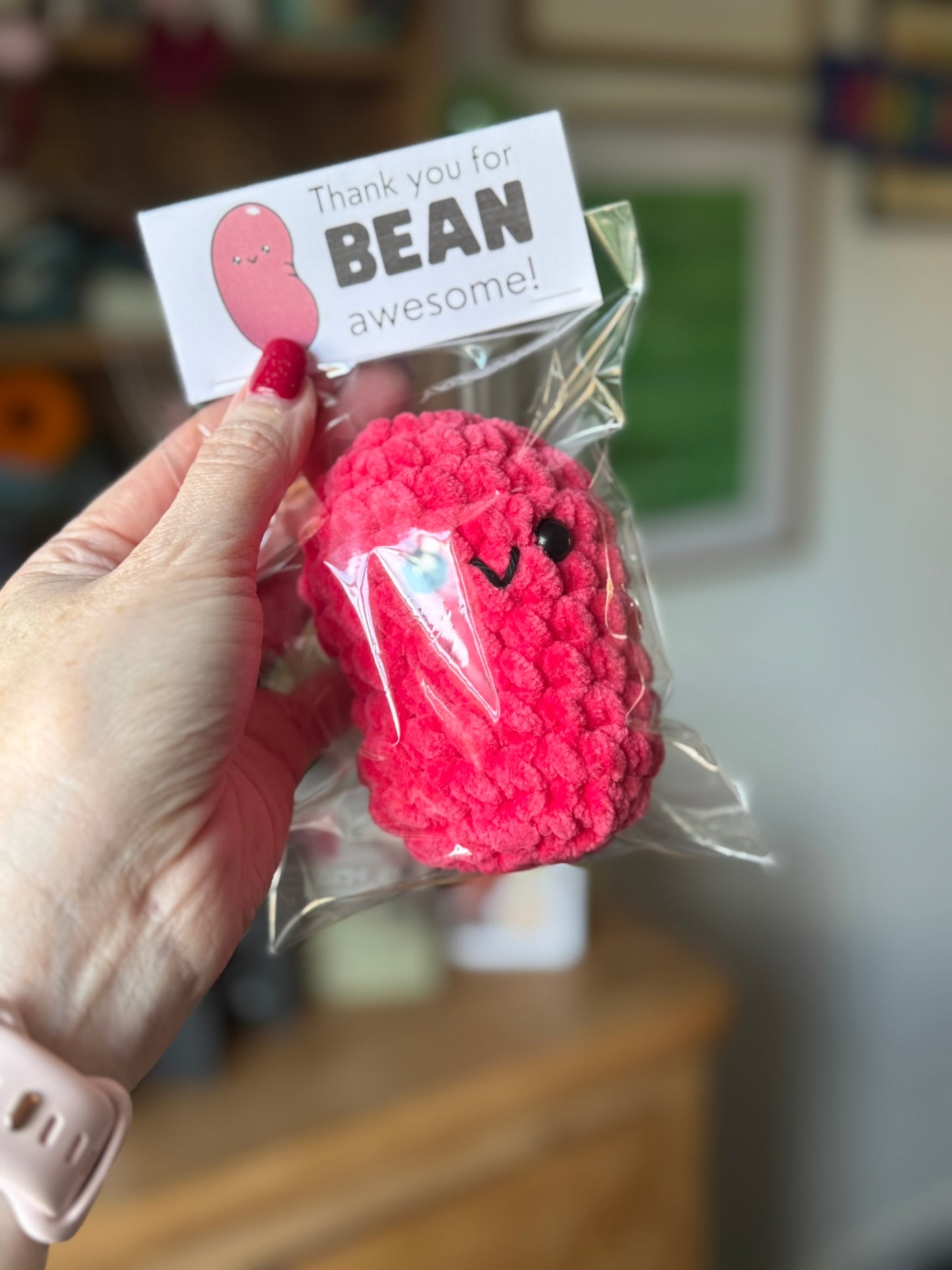 Emotional Support Bean - Favourite Human Bean - Thank you for Bean Awesome
