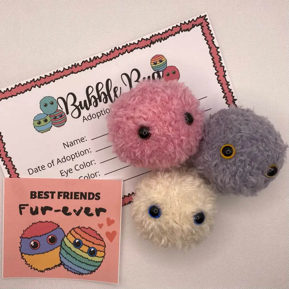 Bubble Bug with Adoption Certificate valentines gift. - GIFT