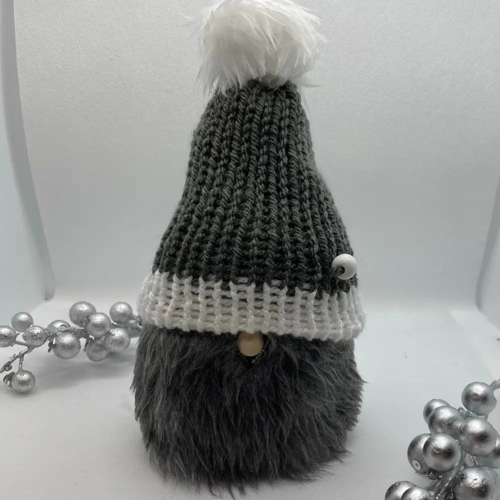 Christmas Gnomes / Gonks - Grey - CHRISTMAS ITEM