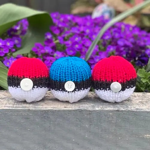 Coloured Balls to catch Small Monsters! - Set of 3 - GIFT