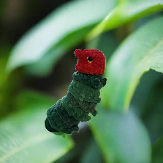 Handmade Crochet Caterpillar - GIFT