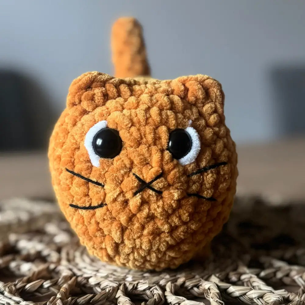 Kittens For Sale - stuffed crocheted cat - Copper - GIFT