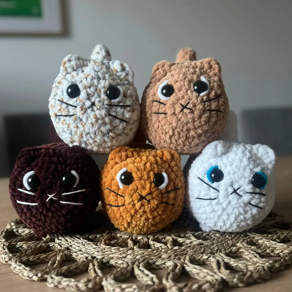 Kittens For Sale - stuffed crocheted cat - GIFT