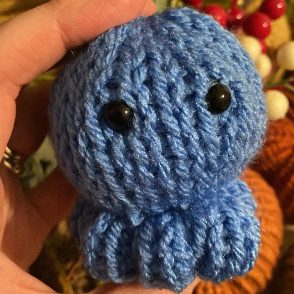 Knitted Octopus - small - CHRISTMAS ITEM