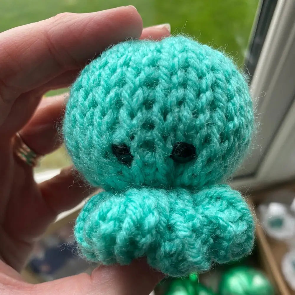 Knitted Octopus - small - CHRISTMAS ITEM