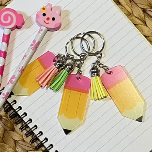 Personalised Pencil / Teacher Keychains - KEYCHAIN