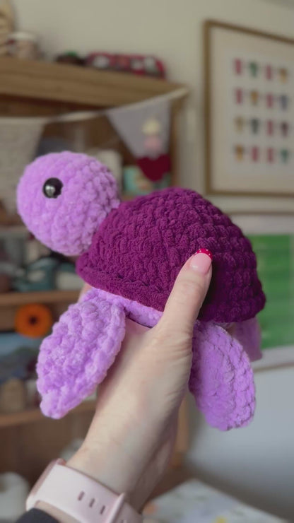 Crochet Turtle Pattern - PDF Digital Download