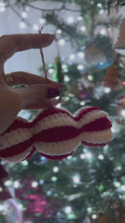Crochet Christmas Candy Sweet Tree Decoration