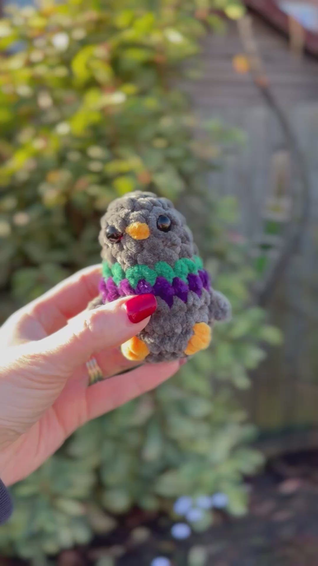 crochet pigeon 