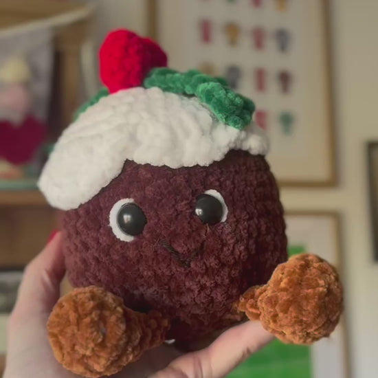 Christmas Paddy Christmas pudding on hand