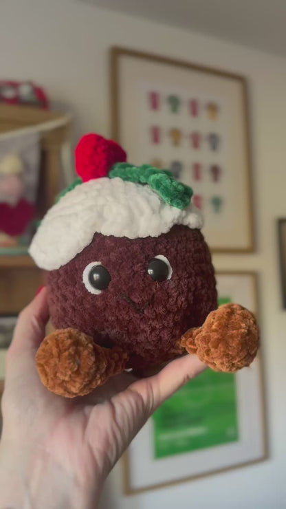 Christmas Paddy Christmas pudding on hand