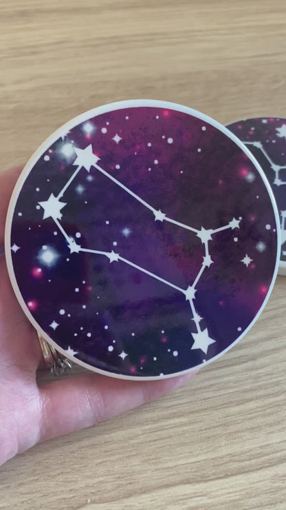 Constellation Ceramic Coasters - Choose your star sign