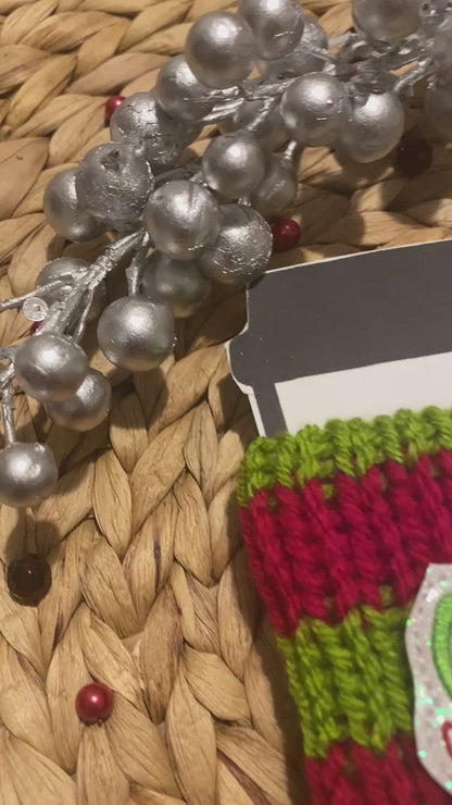 Coffee Cup Cosy, Cup Cosy, Cup Cozy Mr Grinch!