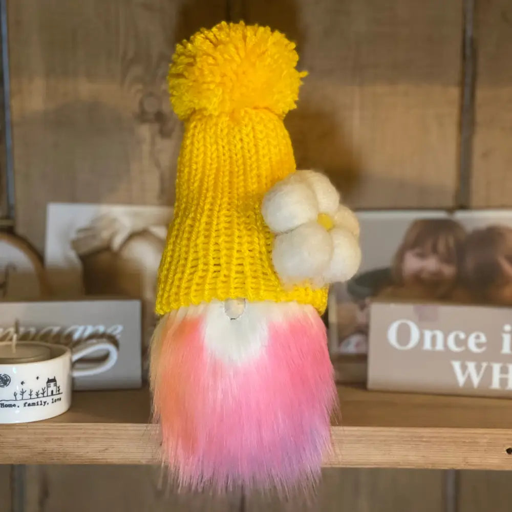 Spring Gonk / Gnome Decoration - Yellow - HOME DECOR