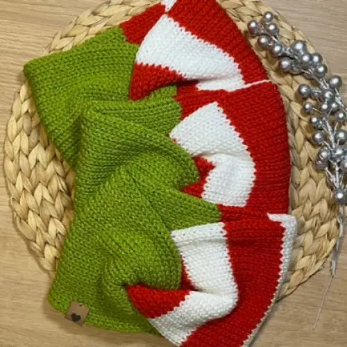 Twisted knitted headband / Ear Warmers three colours. ’You are a mean one Mr Grinch!’ - EARWARMER